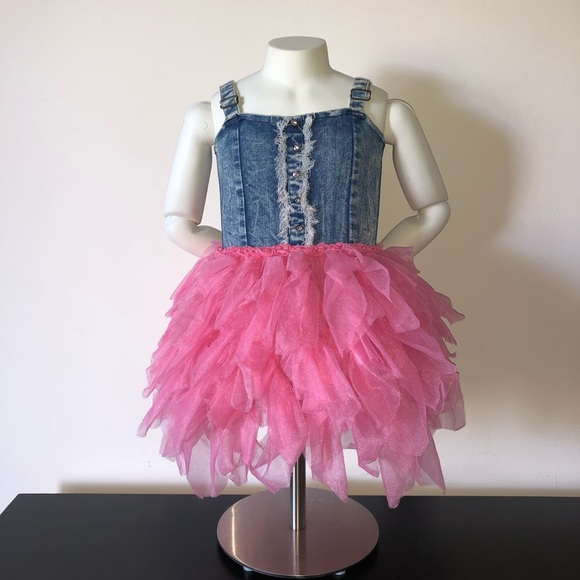 ooh la la couture denim dress